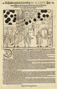 1566 Celestial Phenomenon Over Basel