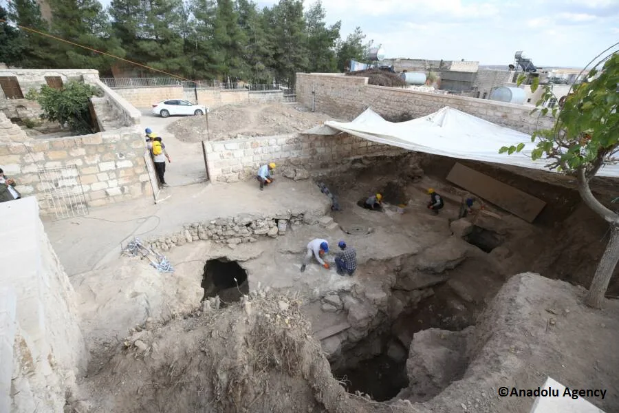 Ancient Underground City Matiate In Turkey