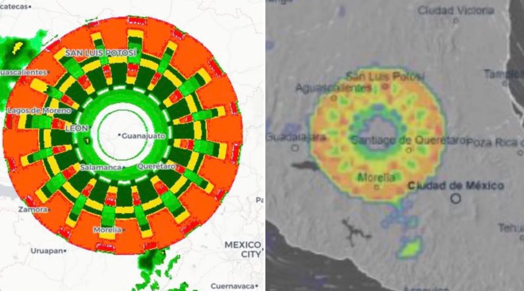 Radar Anomalies Match Crop Circles