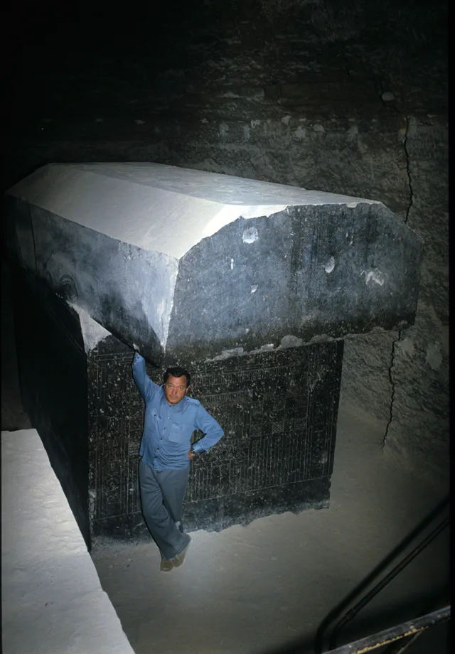 Serapheum Underground Tunnels With Gigantic Sarcophaguses