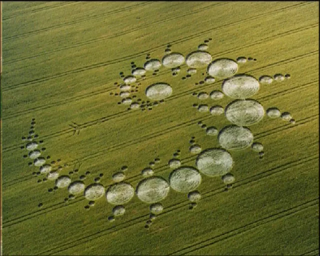 The Julia Set Crop Circle Appeared Out Of The Blue