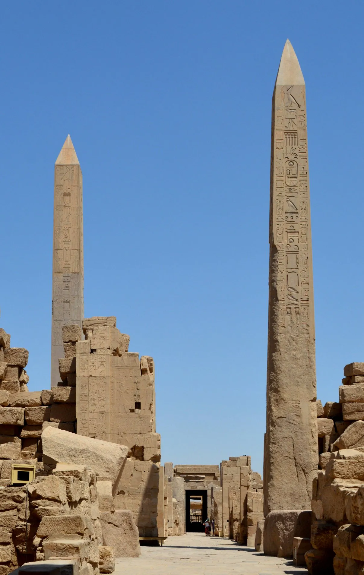 Thutmose I Obelisk At Karnak Temple